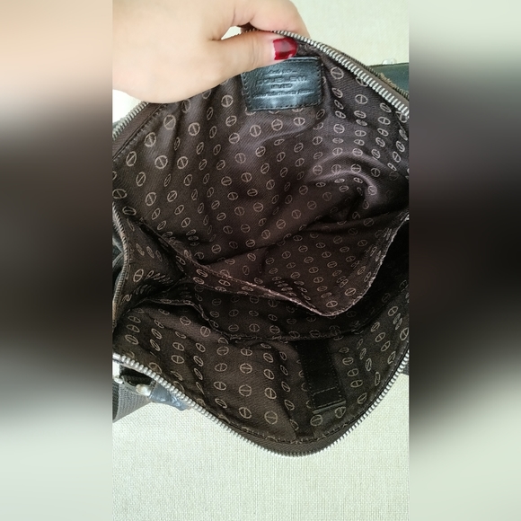 Double.M Milano Messanger Bag ( Canvas and leather mix) - Picture 12 of 17